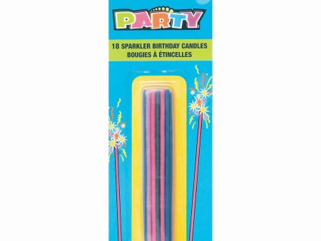 Sparkle Birthday Candles, 18ct Discount