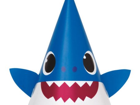 Baby Shark Party Hats, 8ct on Sale